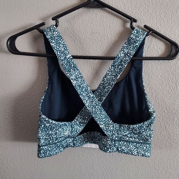 Lululemon In A Flash Bra II Pebble Parfait Alberta Lake Sports Bra 8 - Picture 3 of 7